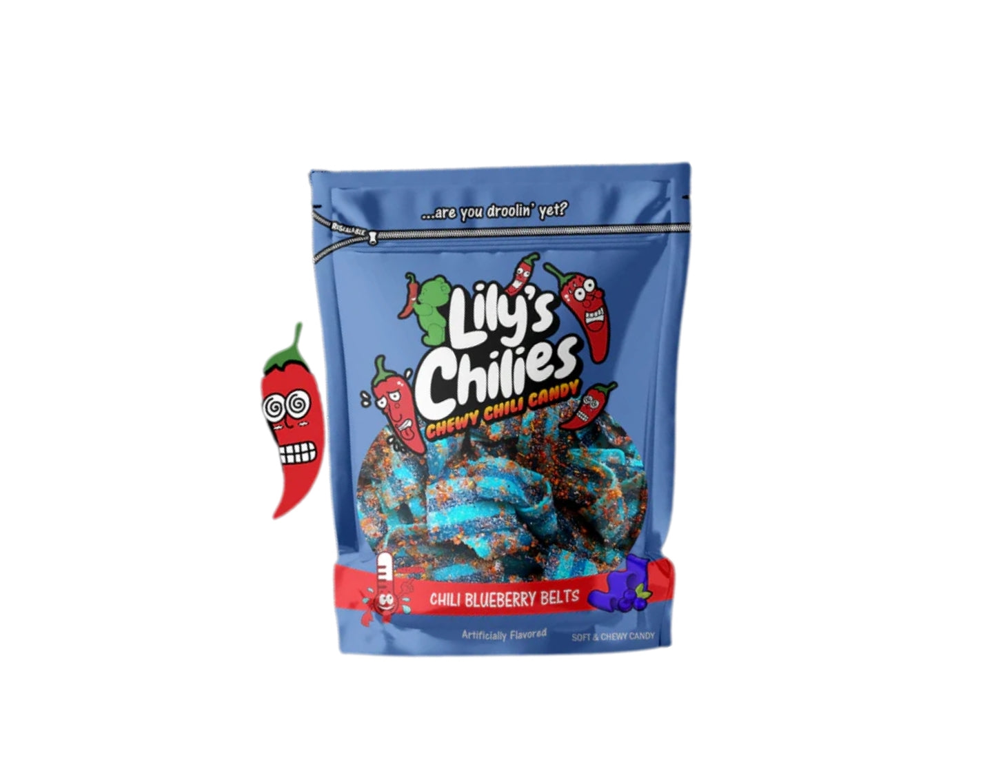 Lily's Chilies Blueberry Belts candy