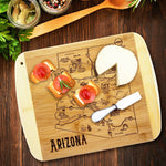 Load image into Gallery viewer, Arizona Laser-Etched Cutting Board
