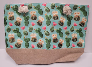 Cactus Flower Tote Bag