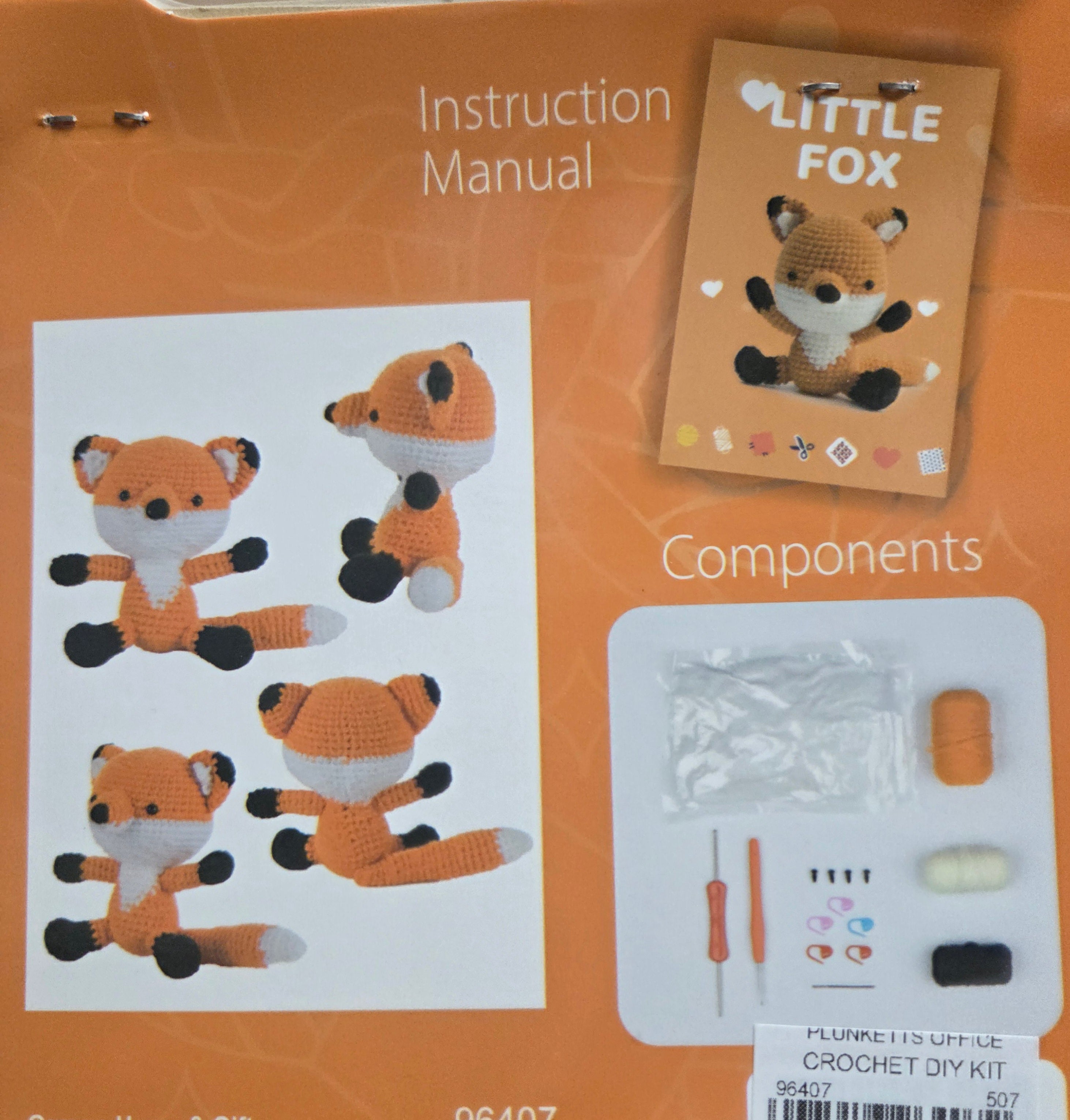 Amigurumi Little Fox Crochet Kit