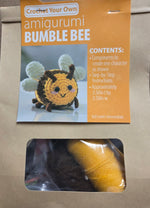 Load image into Gallery viewer, Amigurumi Bumble Bee DIY Crochet Kit
