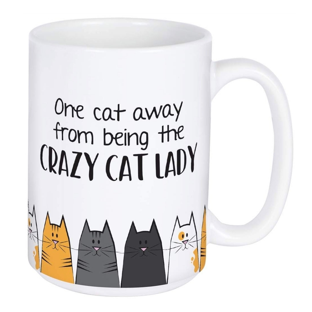 One Cat Away Mug