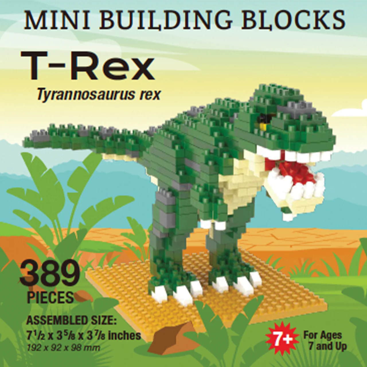 Mini Building Blocks: Tyrannosaurus Rex