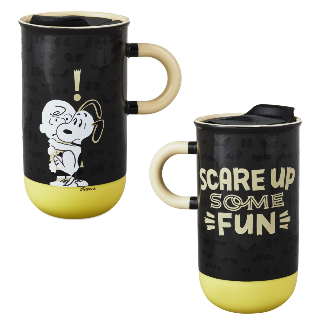 Peanuts® Scared Snoopy Color-Changing Halloween Mug, 21 oz.