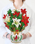 Load image into Gallery viewer, Life Sized Pop-Up Flower Bouquet: Winter Joy
