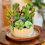 Load image into Gallery viewer, Life Sized Pop-Up Cactus Garden Card
