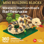 Load image into Gallery viewer, Mini Building Blocks: Diamondback Rattlesnake
