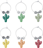 Load image into Gallery viewer, Cactus Wine Charms
