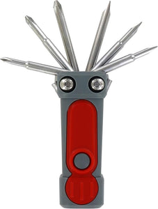 8-in-1 Pocket Toolkit - red