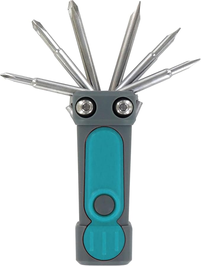 8-in-1 Pocket Toolkit - aqua blue