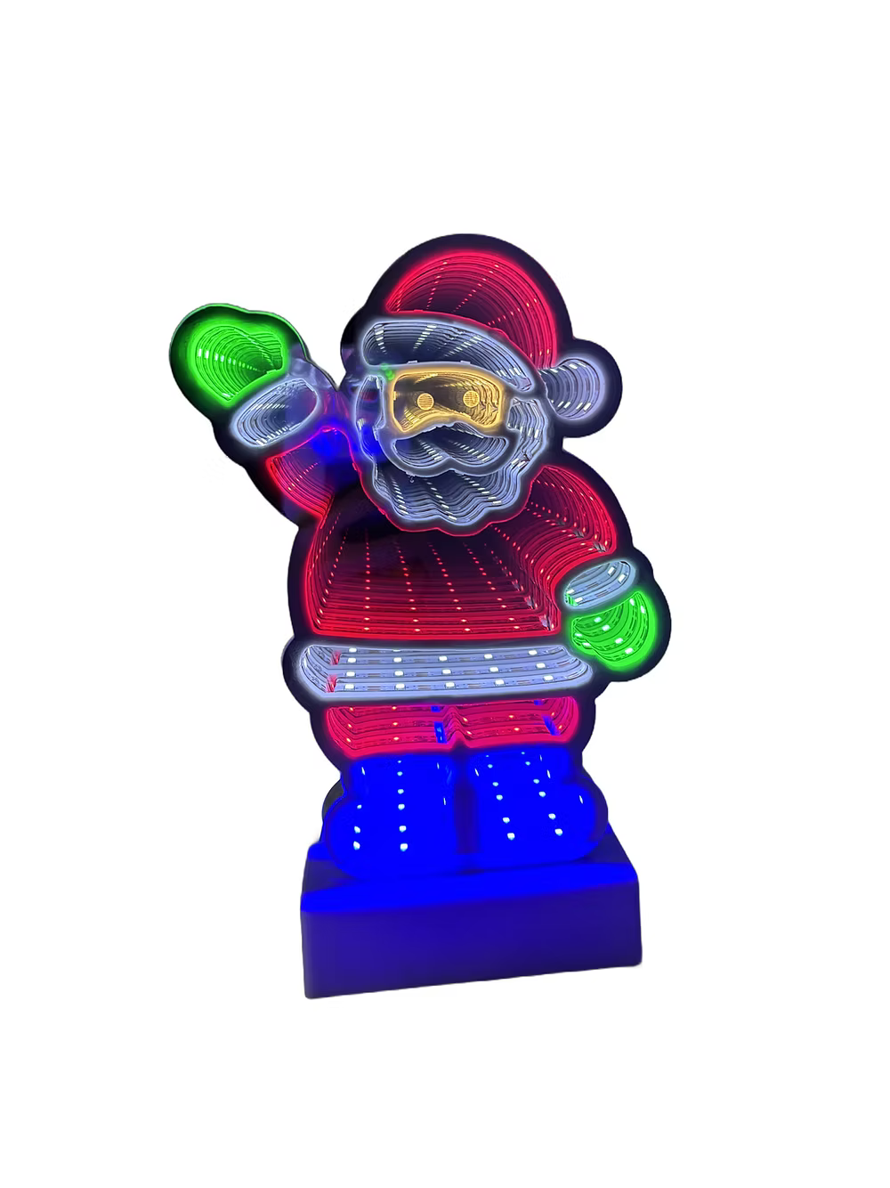 Santa Mini Infinity Mirror
