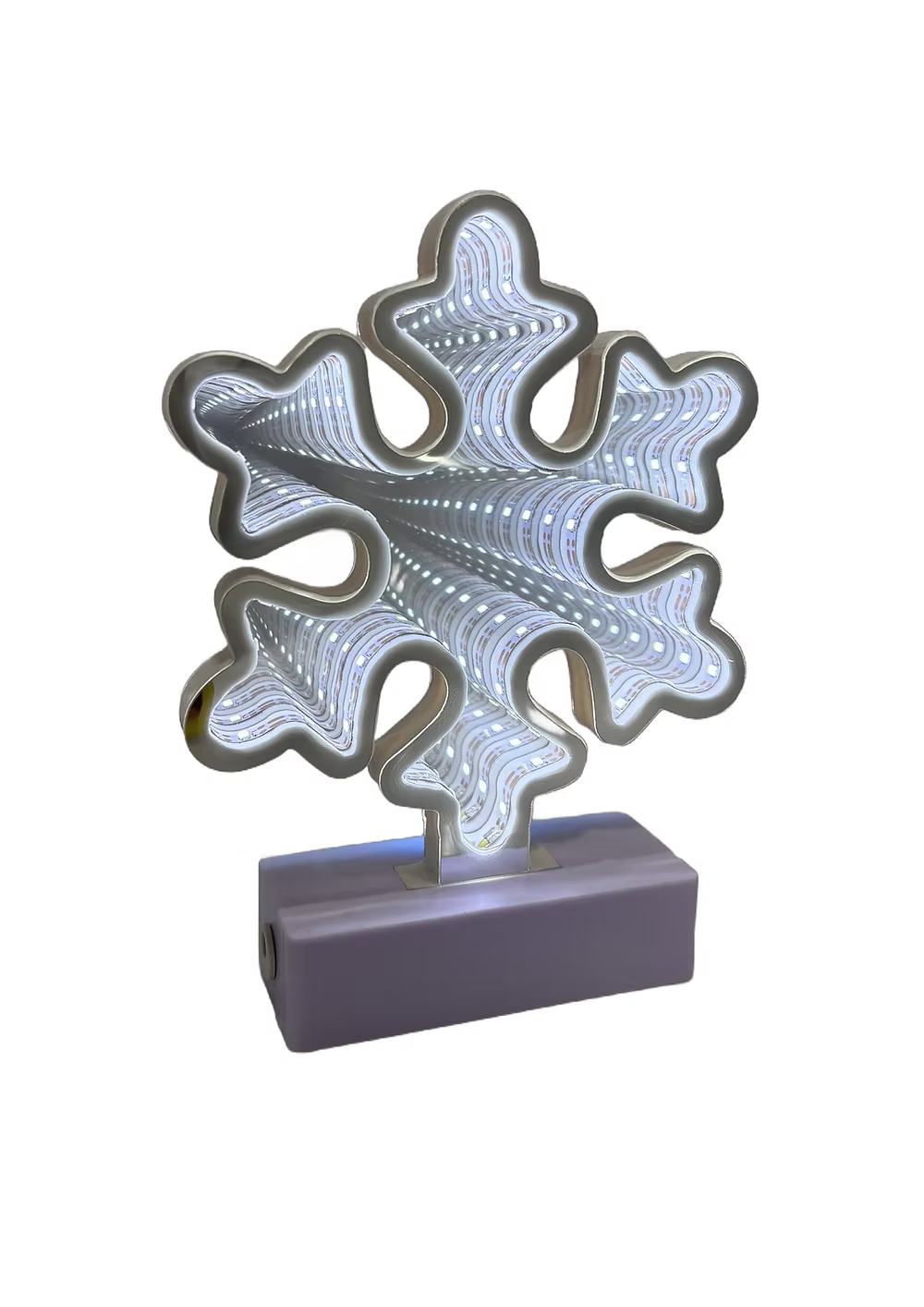 Snowflake Mini Infinity Mirror