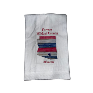 Forever Wildcat Country Dish Towel