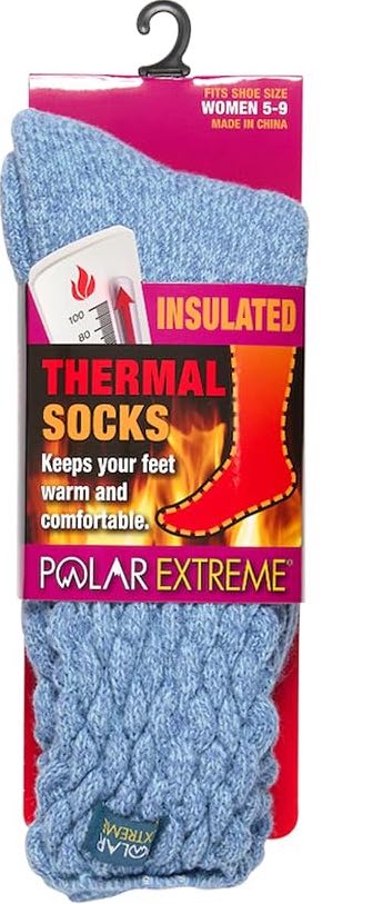 Insulated Thermal Socks Women's