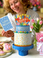 Load image into Gallery viewer, Pop-Up Confetti Birthday Cake

