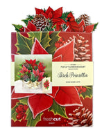 Load image into Gallery viewer, Life Sized Pop-Up Flower Bouquet: Birch Poinsettia
