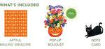 Load image into Gallery viewer, Mini Pop-Up Card: Jack-O'-Lantern Boo-Quet
