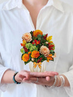 Load image into Gallery viewer, Mini Pop-Up Card: Pumpkin Spice
