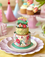 Load image into Gallery viewer, Mini Pop-Up Blooming Birthday Cake
