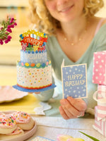 Load image into Gallery viewer, Mini Pop-Up Confetti Birthday Cake
