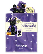 Load image into Gallery viewer, Mini Pop-Up Card: Halloween Cat
