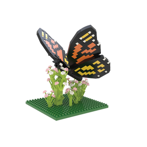 Mini Building Blocks: Monarch Butterfly