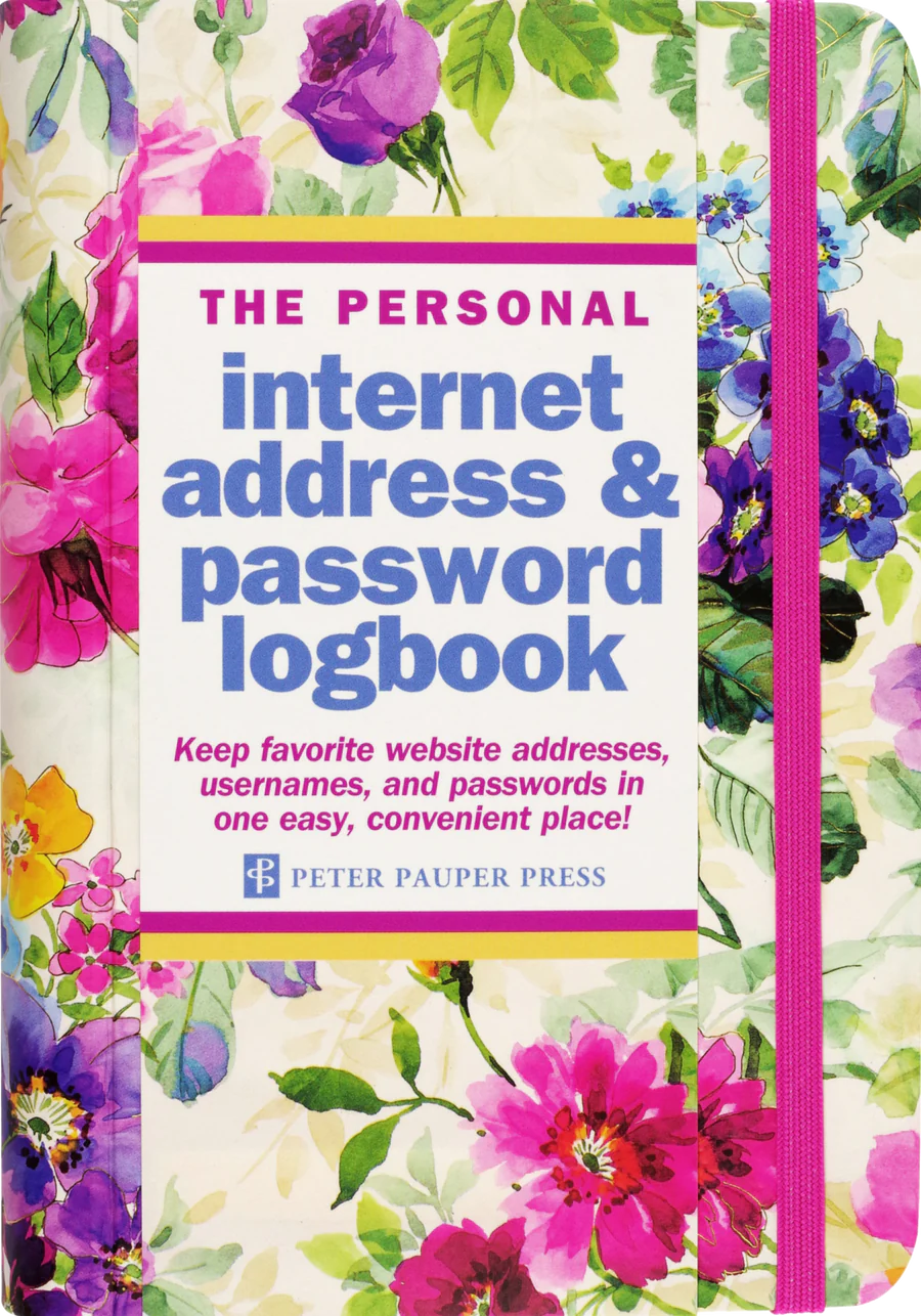 The Personal Internet Address & Password Logbook