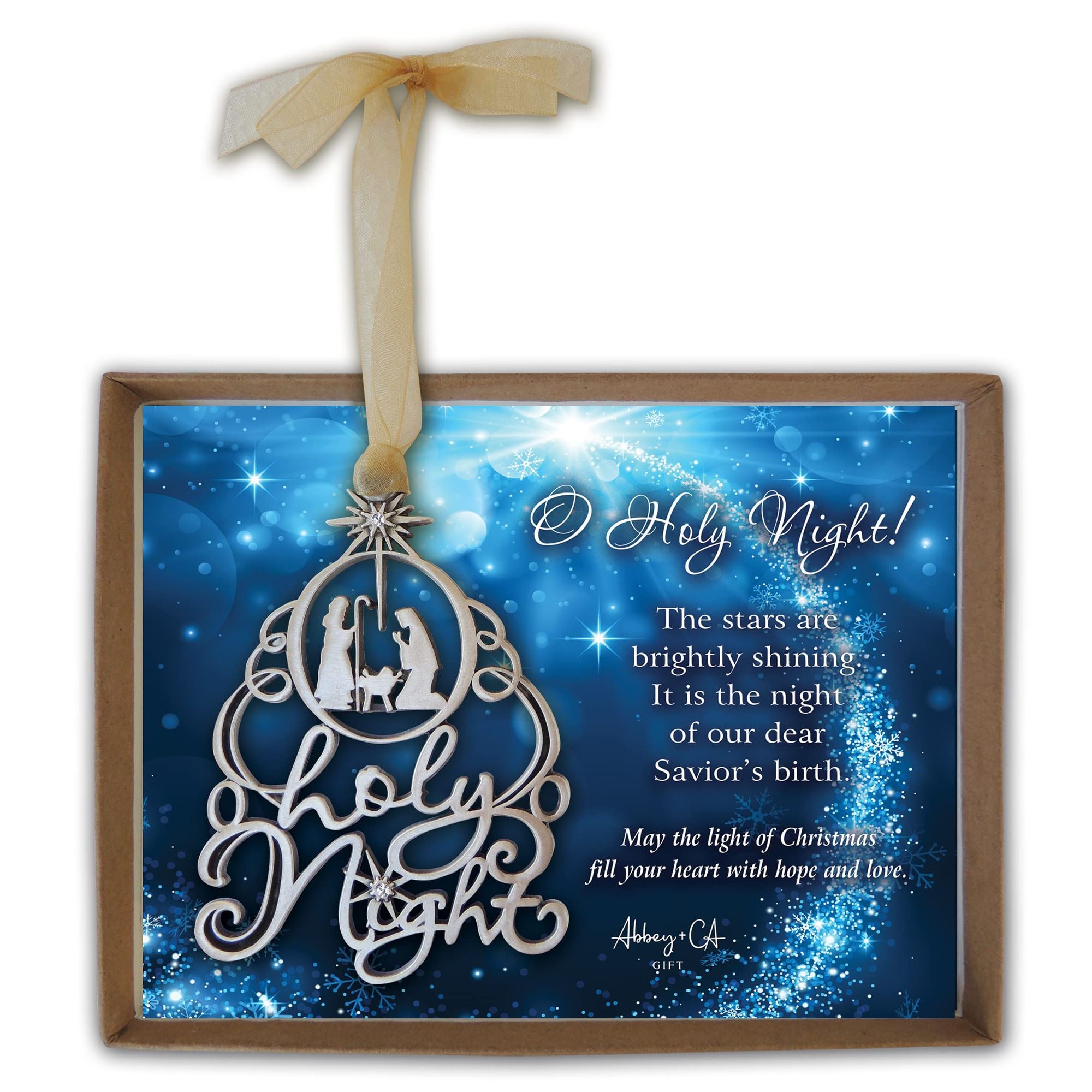 O Holy Night Nativity Ornament