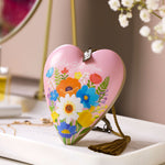 Load image into Gallery viewer, Love You Mom Floral Art Heart
