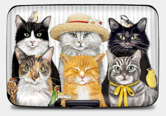 MARY LAKE THOMPSON CATS ARMORED WALLET