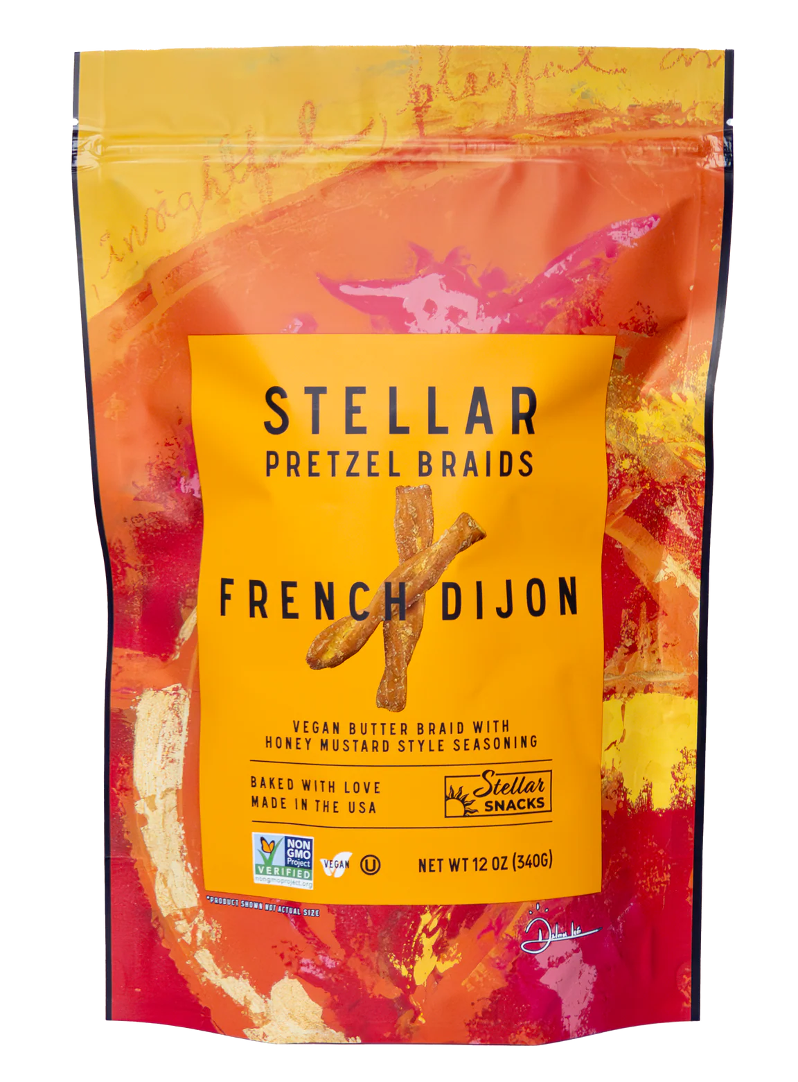 Stellar Pretzel Braids - French Dijon