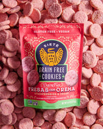Load image into Gallery viewer, Siete Frescas con Crema Strawberries &amp; Cream Grain-Free Cookies
