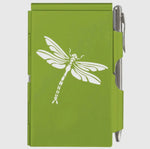 Load image into Gallery viewer, Flip Notepad with cover and pen - Dragonfly
