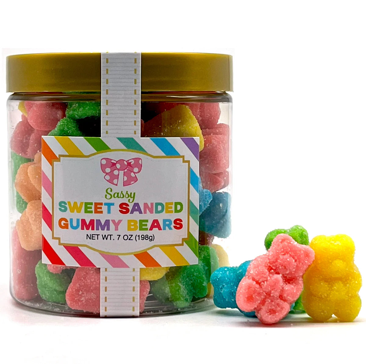 Sweet Sanded Gummy Bears