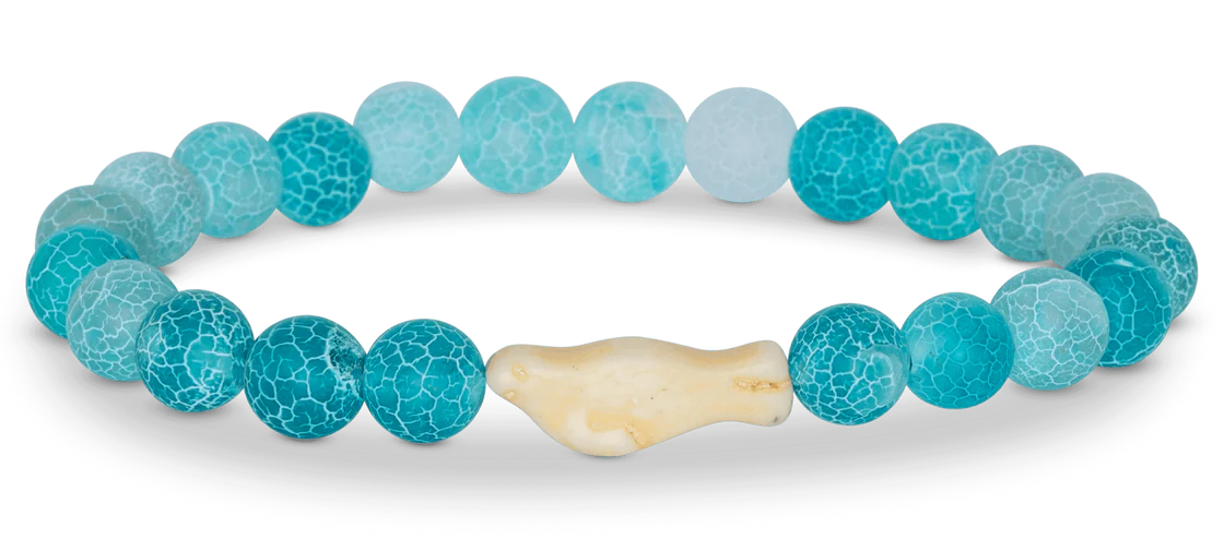 The Glide Bracelet - Seal - Aqua Blue