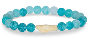 The Glide Bracelet - Seal - Aqua Blue