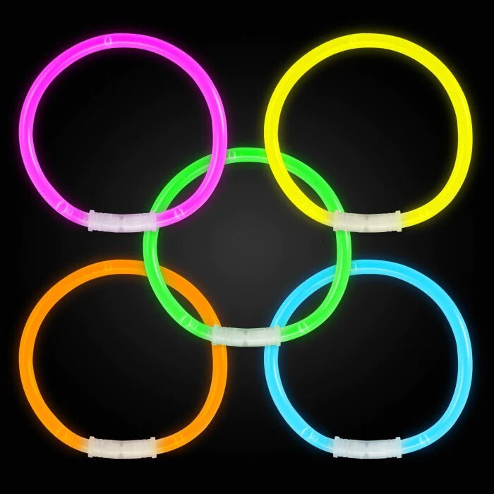 10 pack of glow bracelets