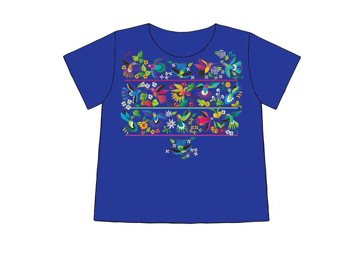 Hummingbird Huipil Short Sleeve Sabaku