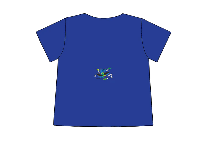 Hummingbird Huipil Short Sleeve Sabaku