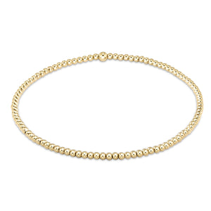 Enewton Classic 2mm Gold Bead Bracelet