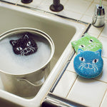 Load image into Gallery viewer, Kitty Scrub Sponge
