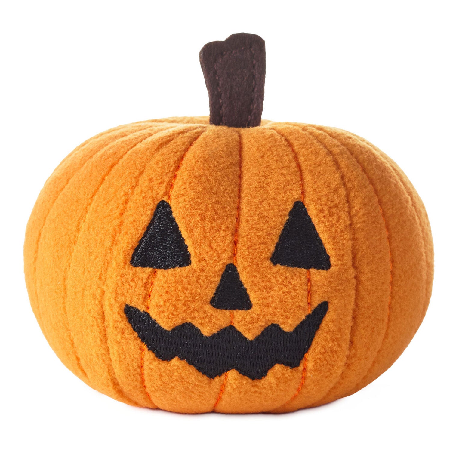 Zip-Along Jack-o'-Lantern Plush Toy
