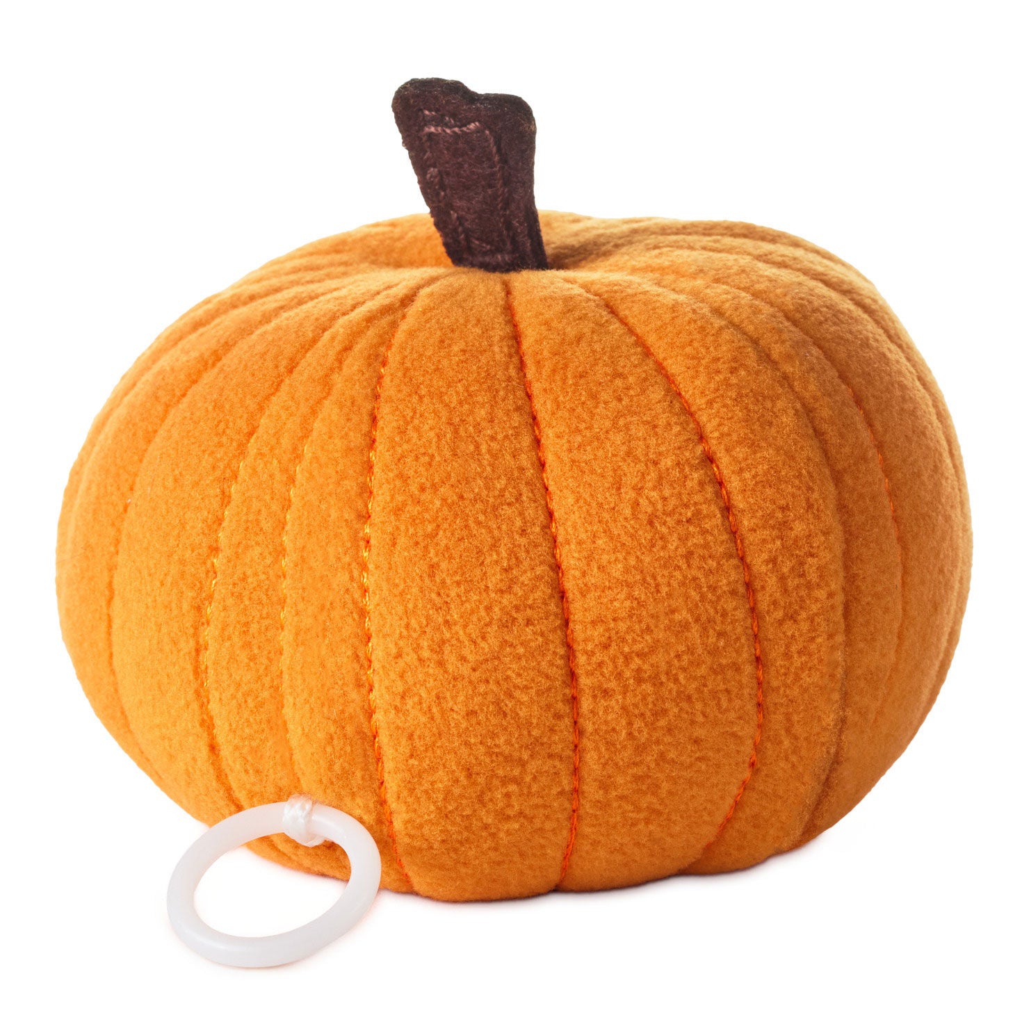 Zip-Along Jack-o'-Lantern Plush Toy