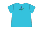 Load image into Gallery viewer, Quail in Blue Short Sleeve
