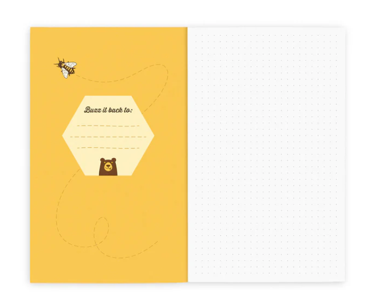 Buzz Honeybee Rescue Notebook