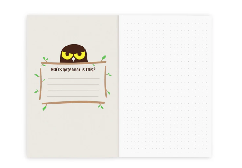 Owl Rescue Notebook