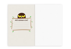 Owl Rescue Notebook