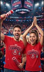 Load image into Gallery viewer, University of Arizona 2026 Big 12 Tournament Champs T-shirt
