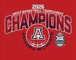 Load image into Gallery viewer, University of Arizona 2026 Big 12 Tournament Champs T-shirt
