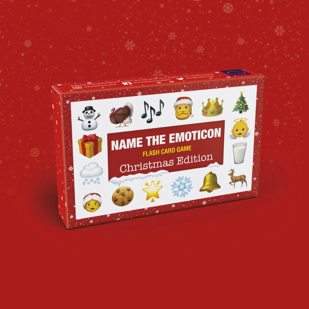 Name the Emoticon Flash Card Game: Christmas Edition
